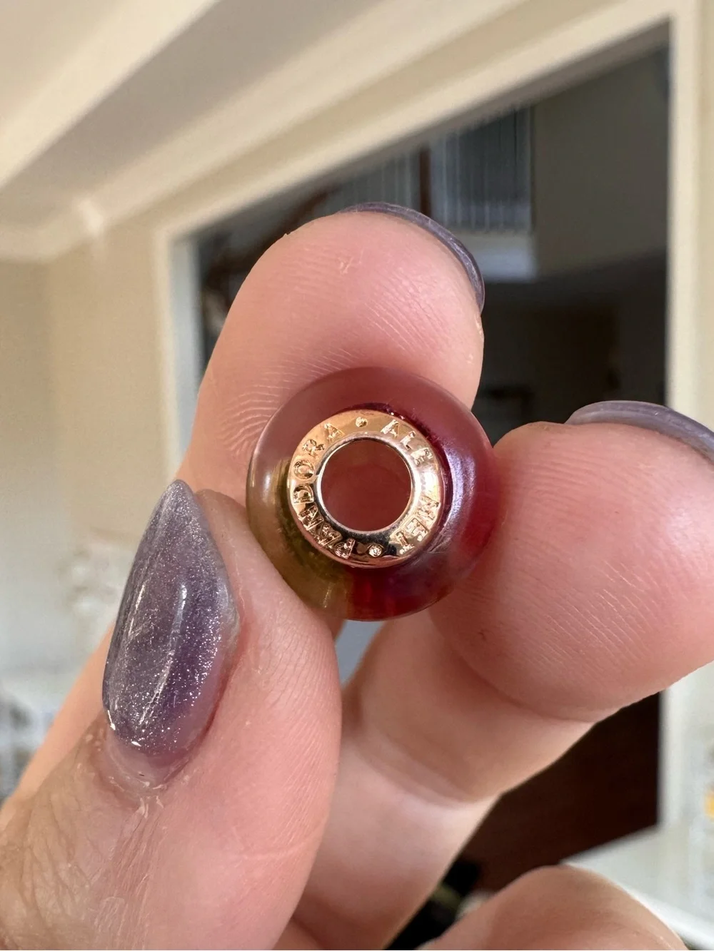 New Sunset Murano Charm
